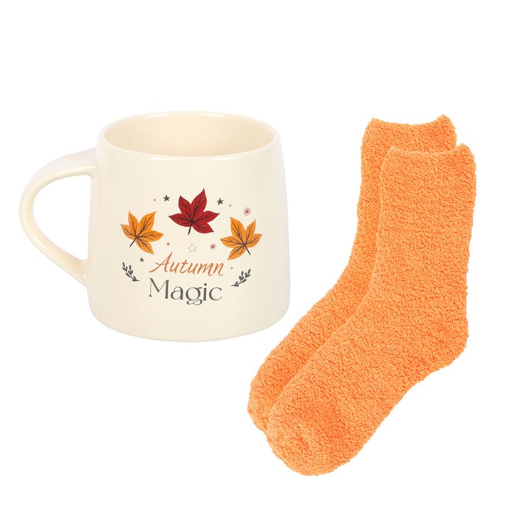 Autumn Magic Mug and Socks Set N/A