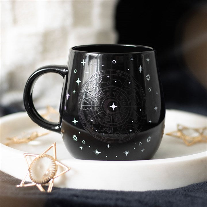 Astrology Wheel Heat Change Mug N/A