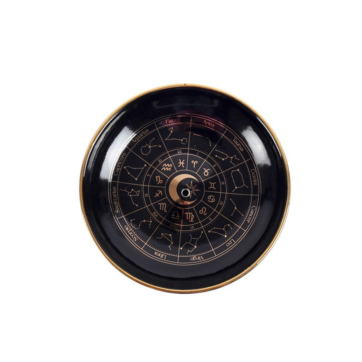 Astrology Wheel Incense Holder N/A