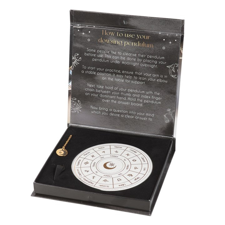 Astrology Wheel Pendulum Divination Kit N/A