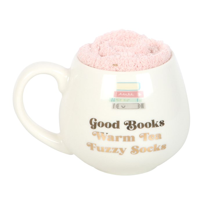 Good Books Mug and Socks Set N/A