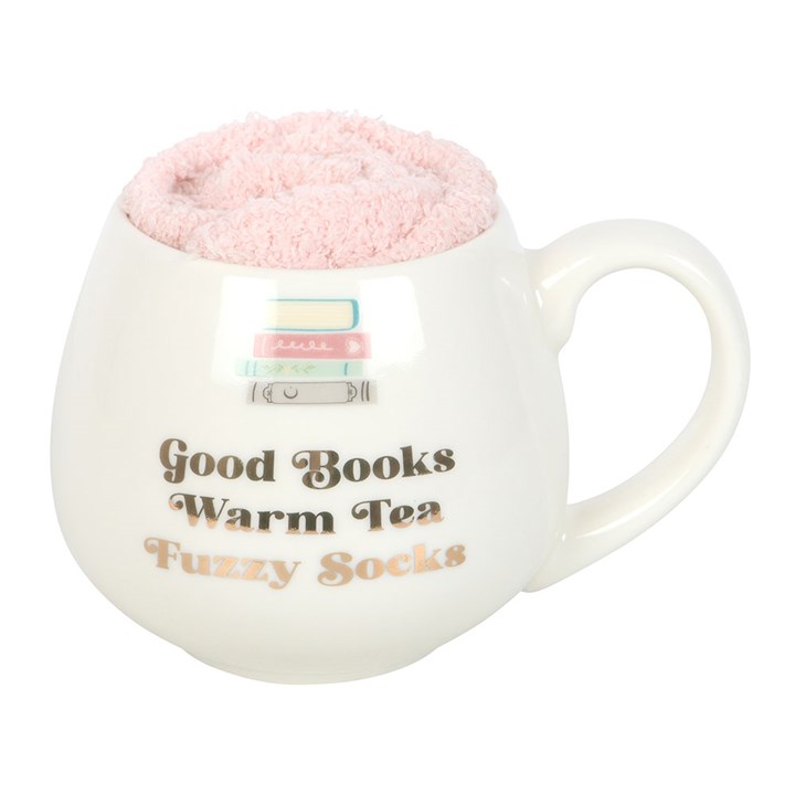 Good Books Mug and Socks Set N/A