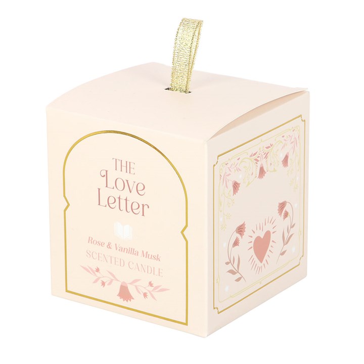 The Love Letter Rose & Vanilla Musk Candle N/A