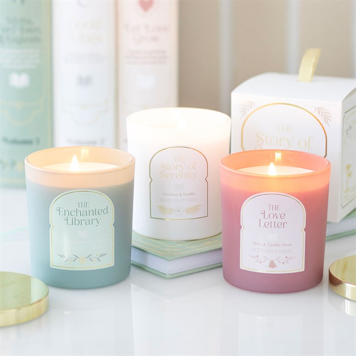The Love Letter Rose & Vanilla Musk Candle N/A