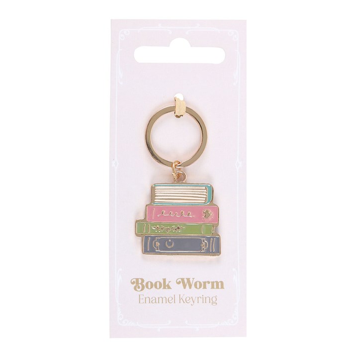 Book Worm Keyring N/A