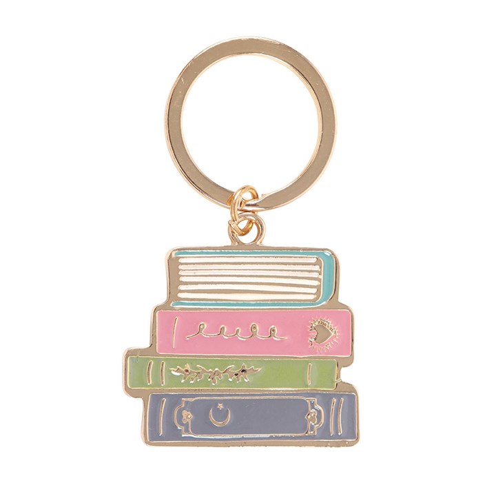 Book Worm Keyring N/A