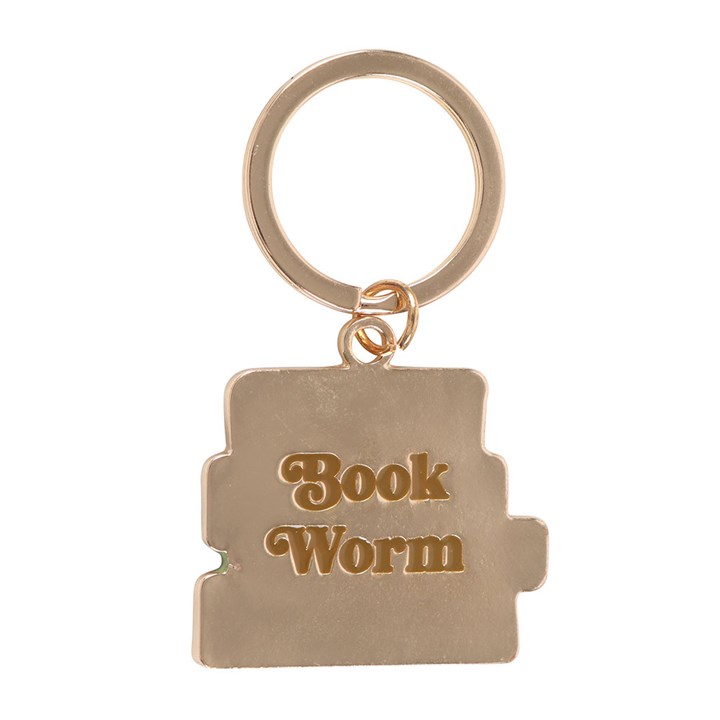 Book Worm Keyring N/A