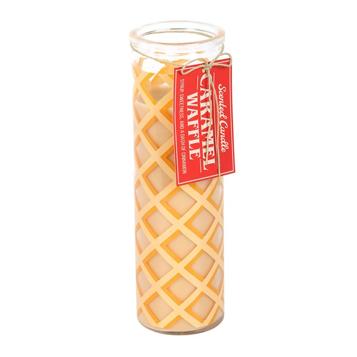 Caramel Waffle Scented Tube Candle N/A
