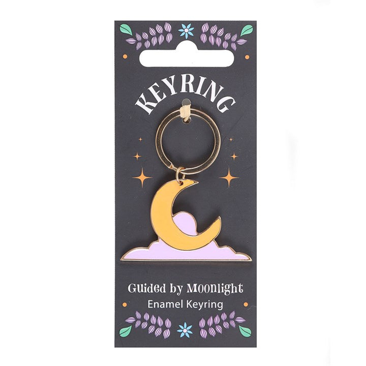 Guided by Moonlight Enamel Keyring N/A