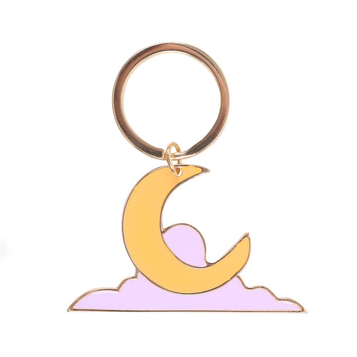 Guided by Moonlight Enamel Keyring N/A