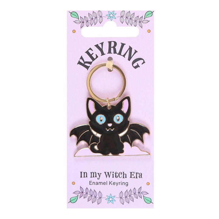 In My Witch Era Cat Enamel Keyring N/A