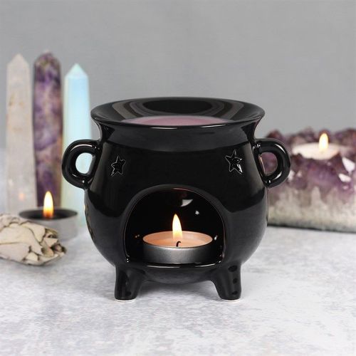 Cauldron Oil Burner Front Black Grey
