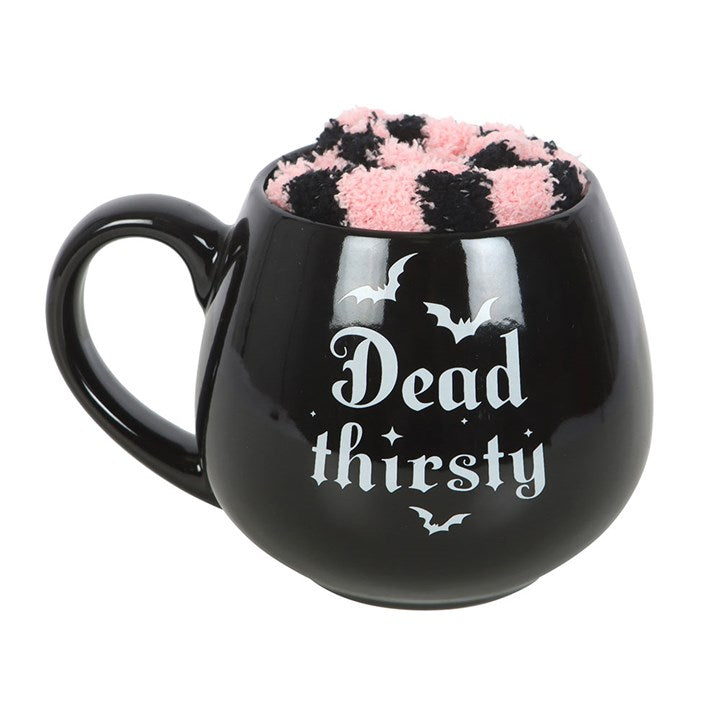 Dead Thirsty Mug and Socks Set N/A