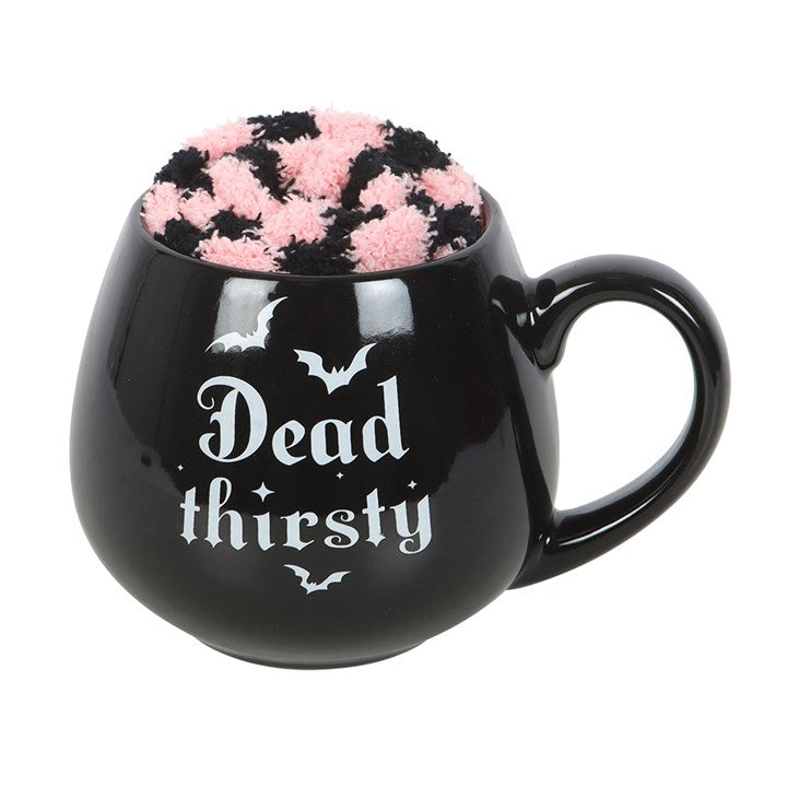 Dead Thirsty Mug and Socks Set N/A