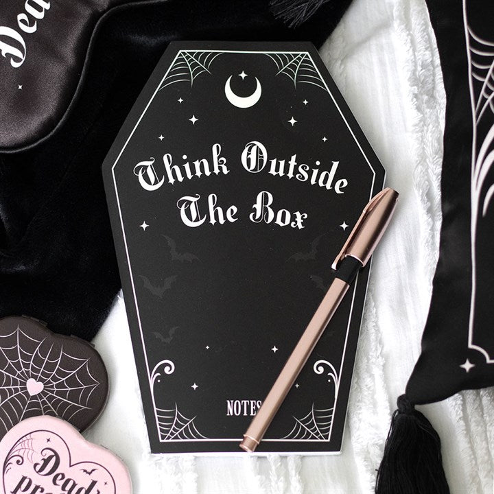 Coffin Shaped Notebook N/A