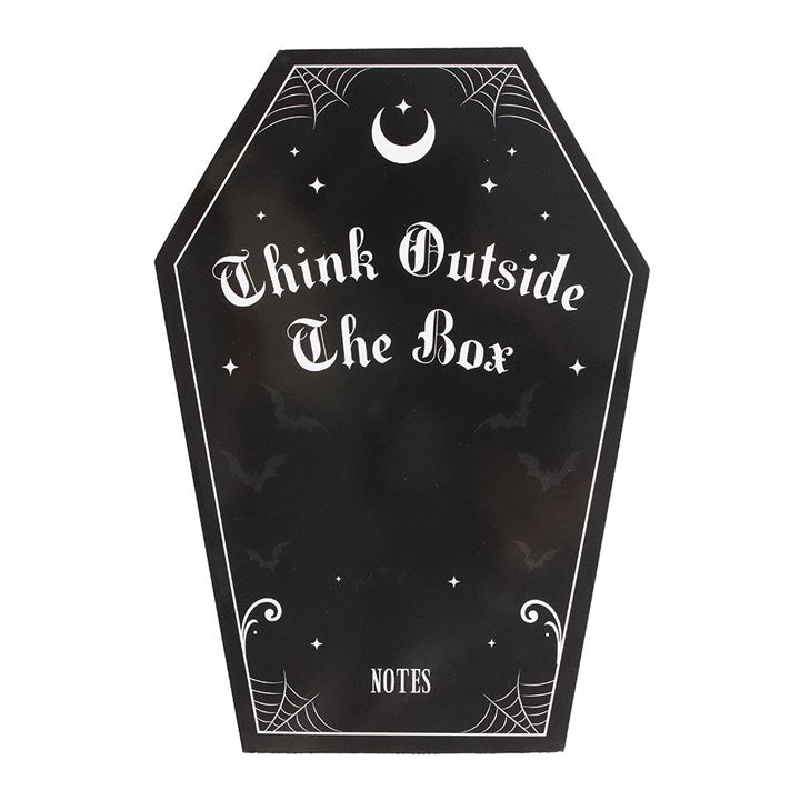 Coffin Shaped Notebook N/A