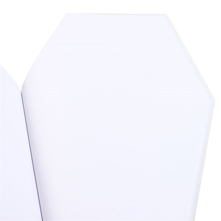 Coffin Shaped Notebook N/A