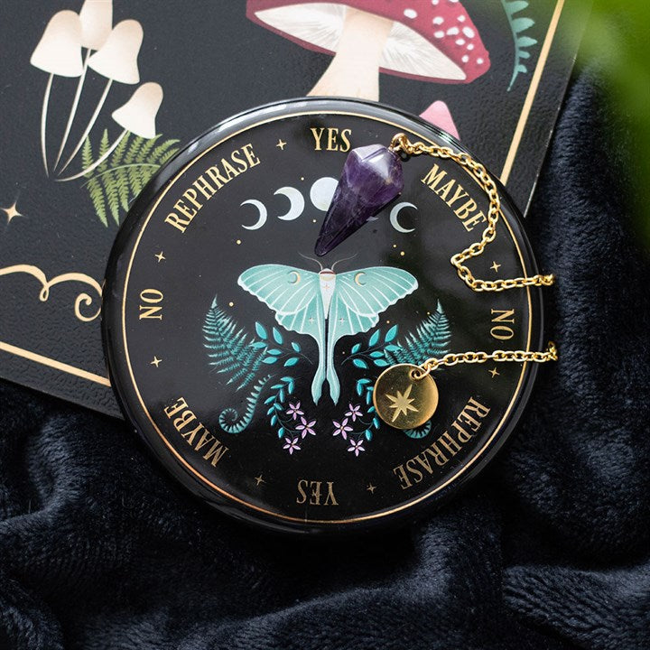 Luna Moth Pedulum Divination Kit N/A