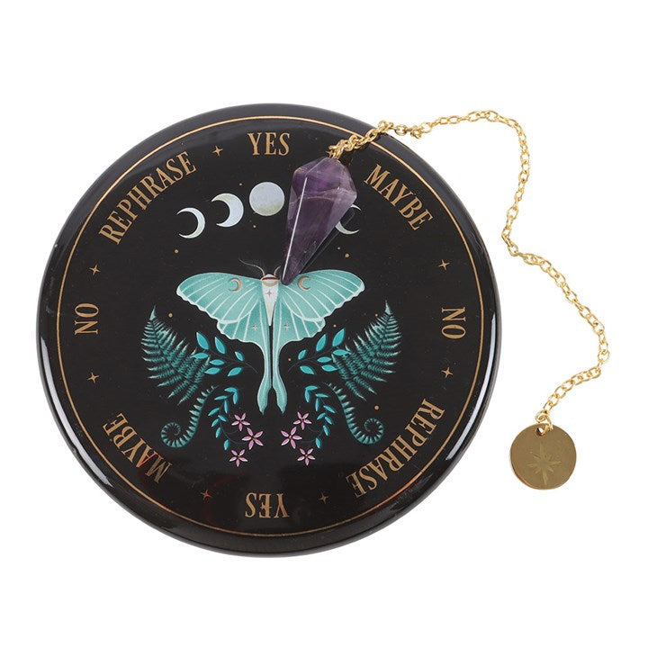 Luna Moth Pedulum Divination Kit N/A