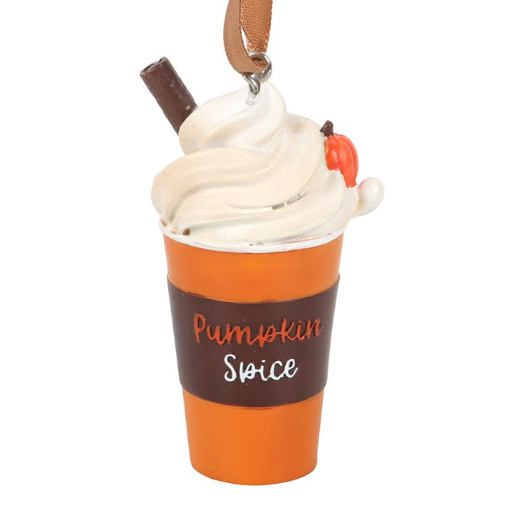 Pumpkin Spice Latte Hanging Ornament N/A