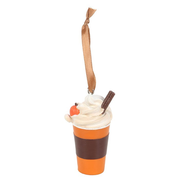 Pumpkin Spice Latte Hanging Ornament N/A