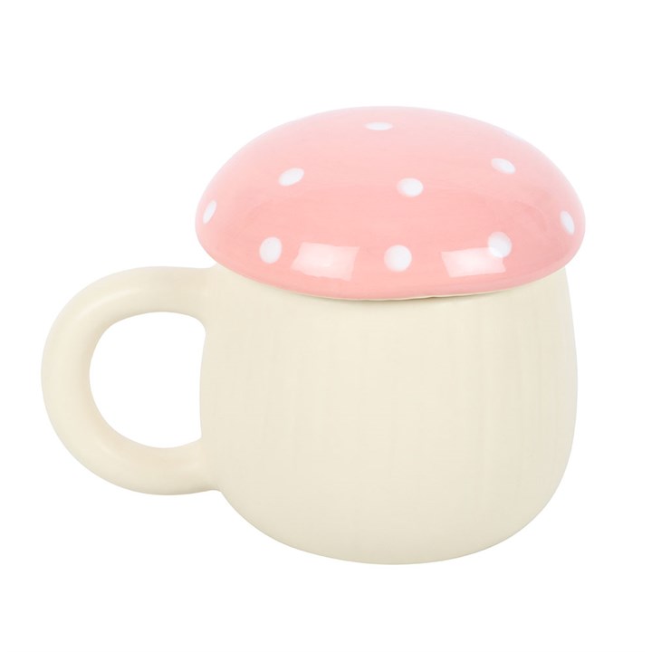 Pink Mushroom Mug N/A