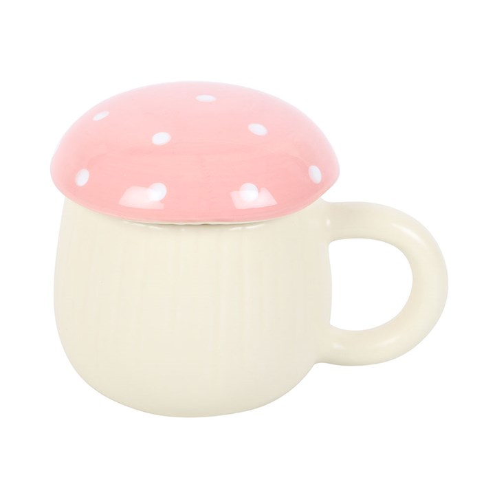 Pink Mushroom Mug N/A