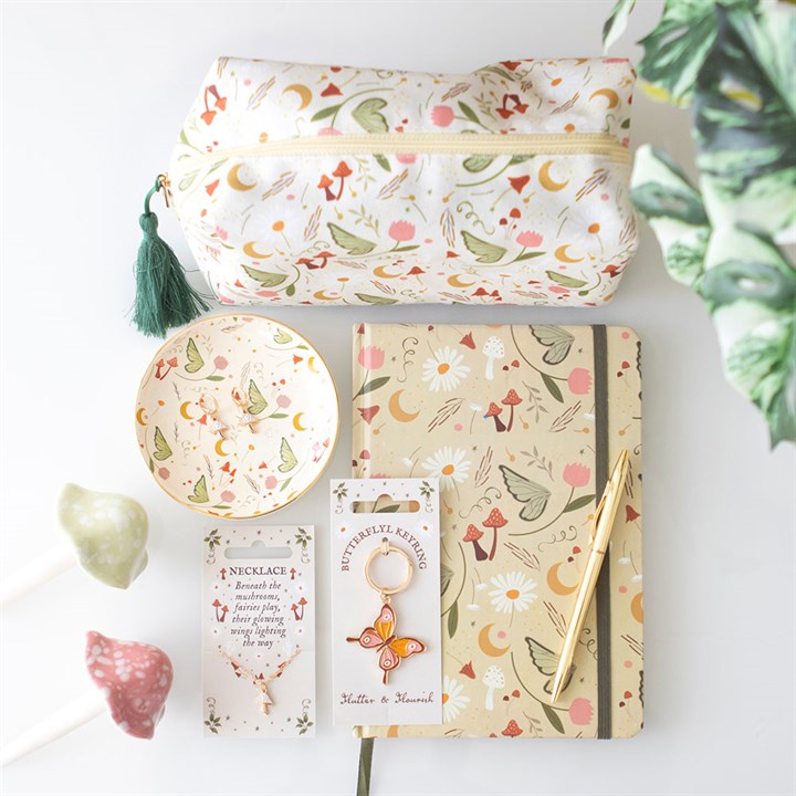 Fairy Folklore Print A5 Notebook N/A