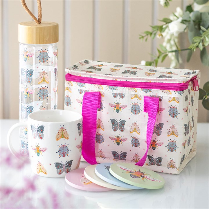 Floral Bug Print Mug N/A