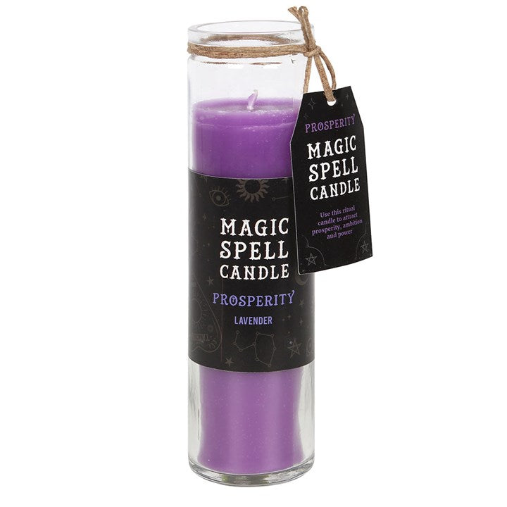 Prosperity Lavender Magic Spell Tube Candle N/A