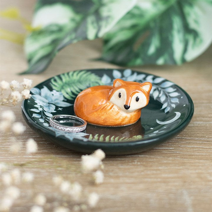 Green Fox Trinket Dish N/A