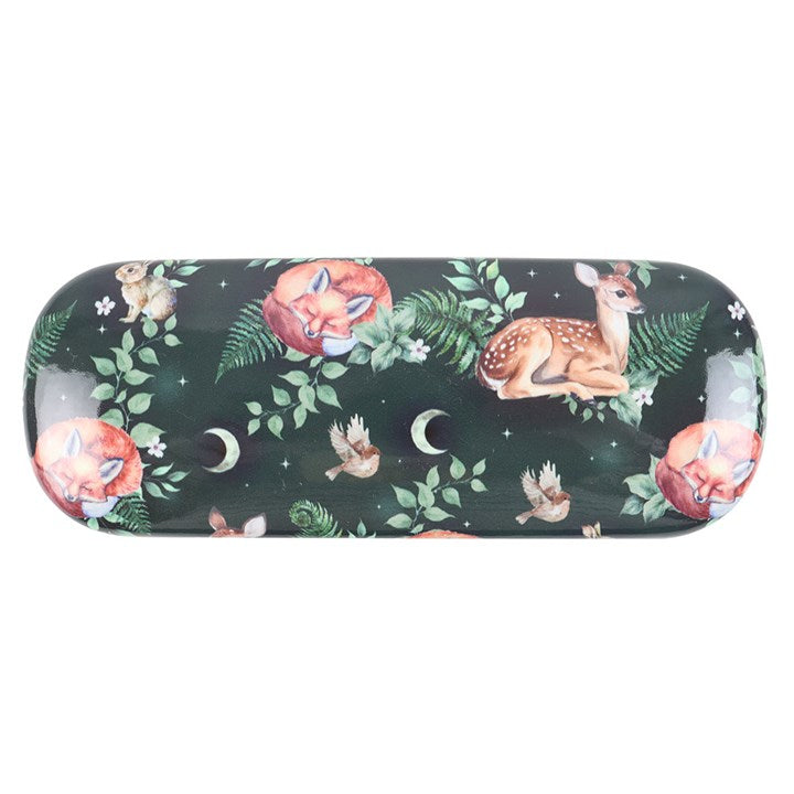 Fawn and Friends Forest Print Glasses Case N/A