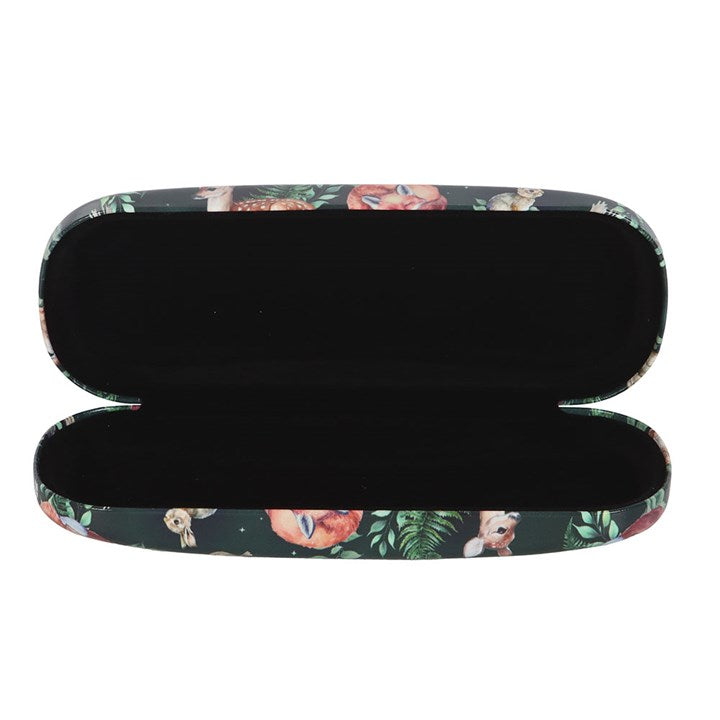 Fawn and Friends Forest Print Glasses Case N/A
