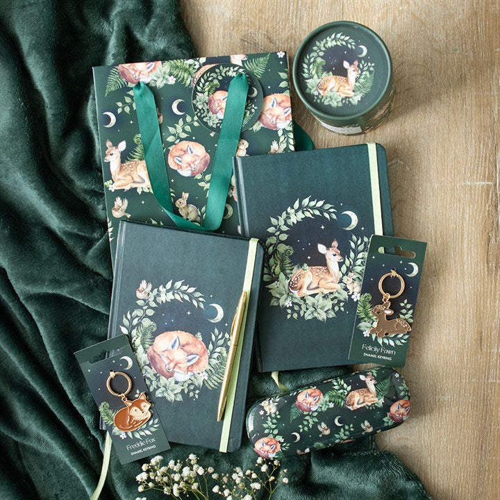 Fawn and Friends Forest Print Glasses Case N/A