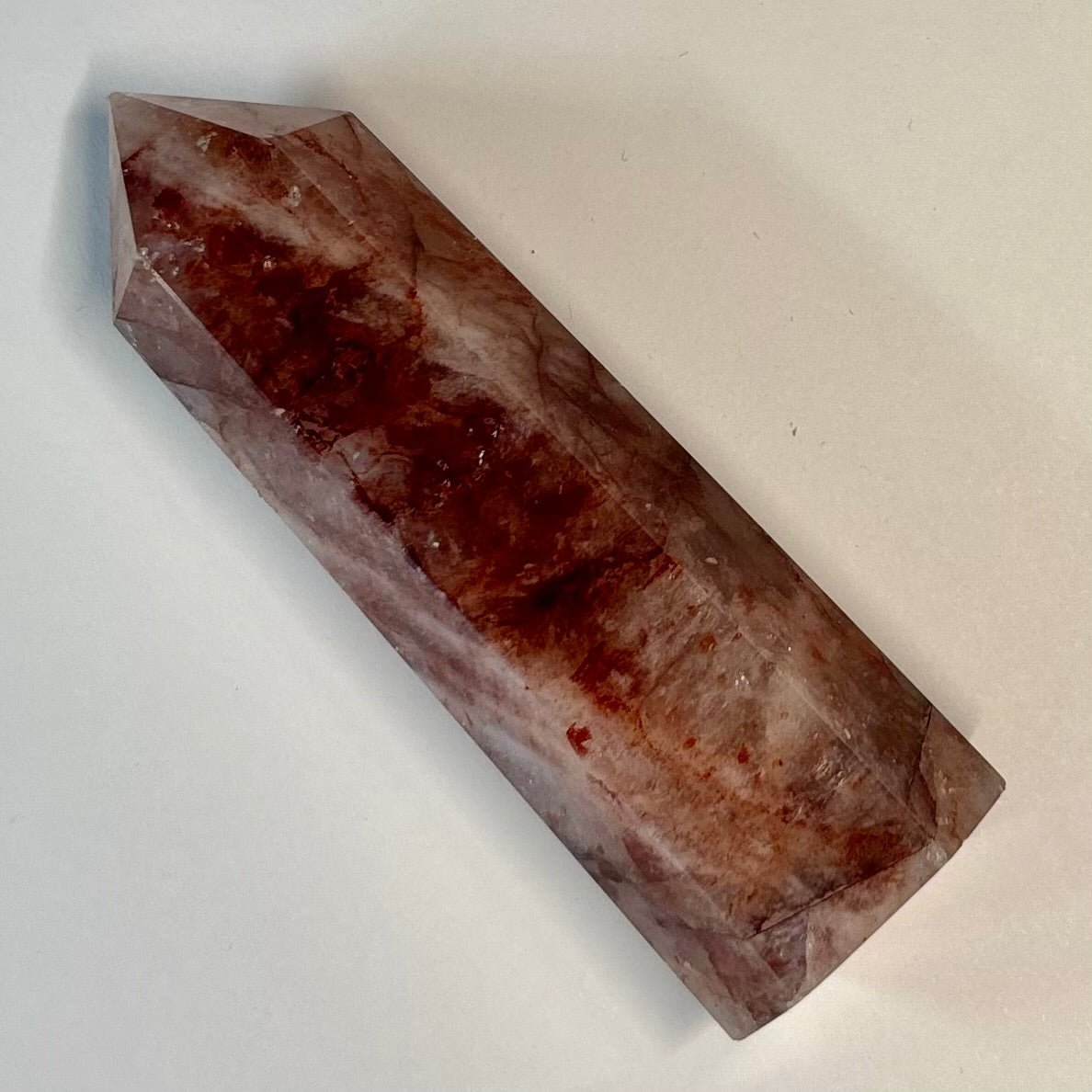 Fire Quartz, Tower Crystal, Crystal, Frontal