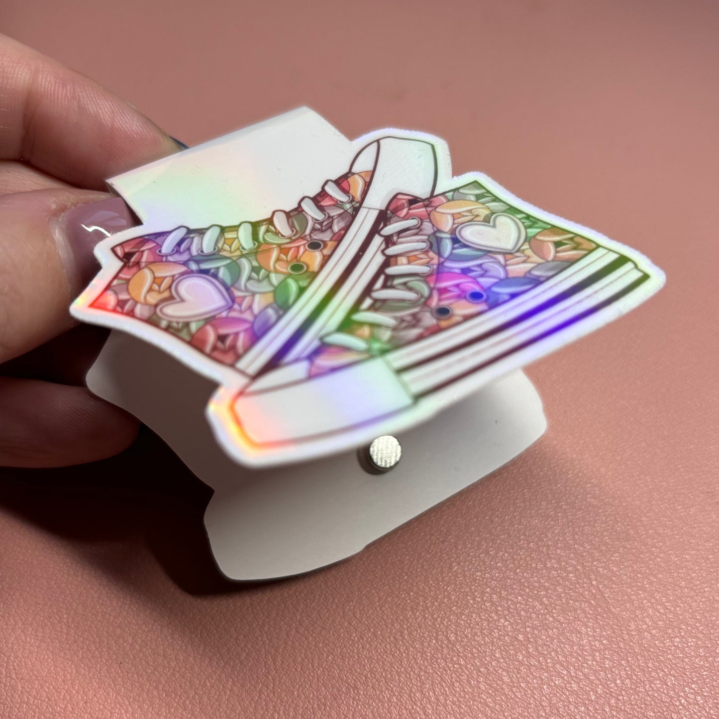 Converse shoe magnetic bookmark