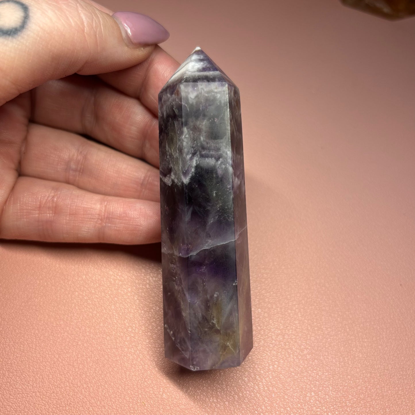 Dream Amethyst tower Crystal - Witch, Pagan, Witchcraft, Spiritual