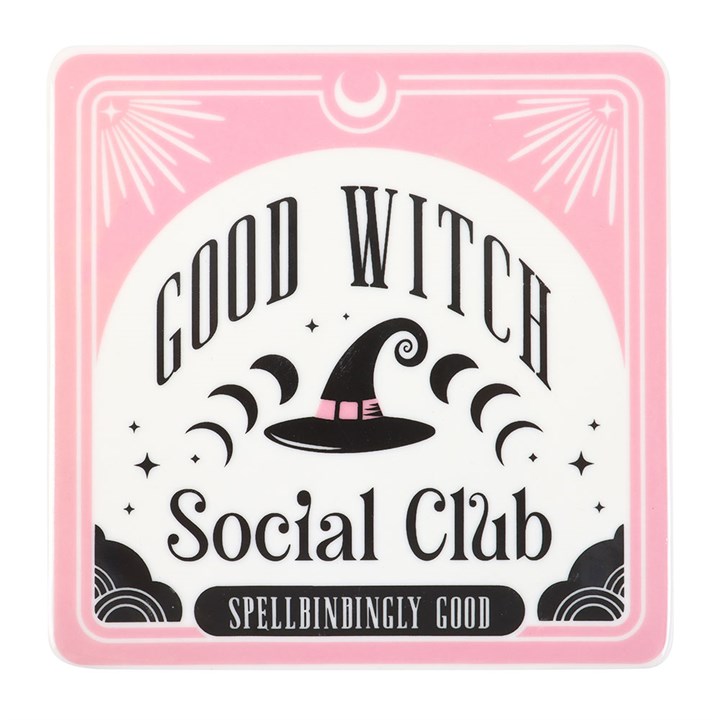 Good Witch Social Club Mug and Coaster Set N/A