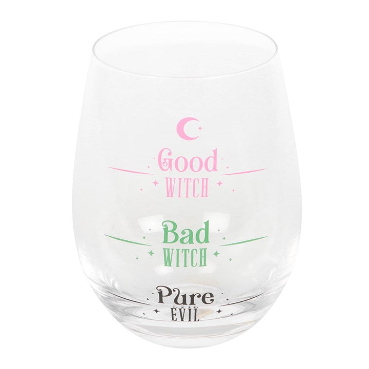Good Witch, Bad Witch Stemless Glass N/A