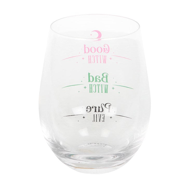 Good Witch, Bad Witch Stemless Glass N/A