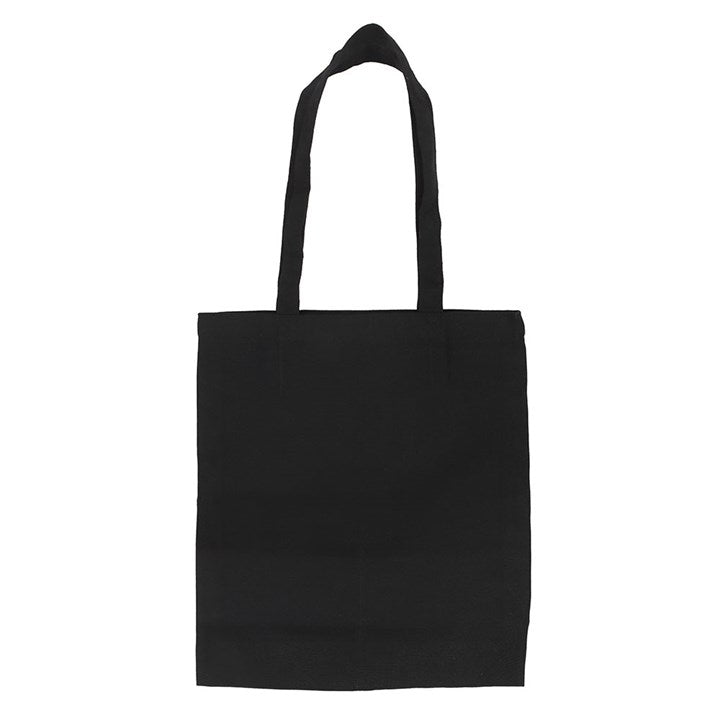Bad Witch Social Club Polycotton Tote Bag with Pin Badge N/A