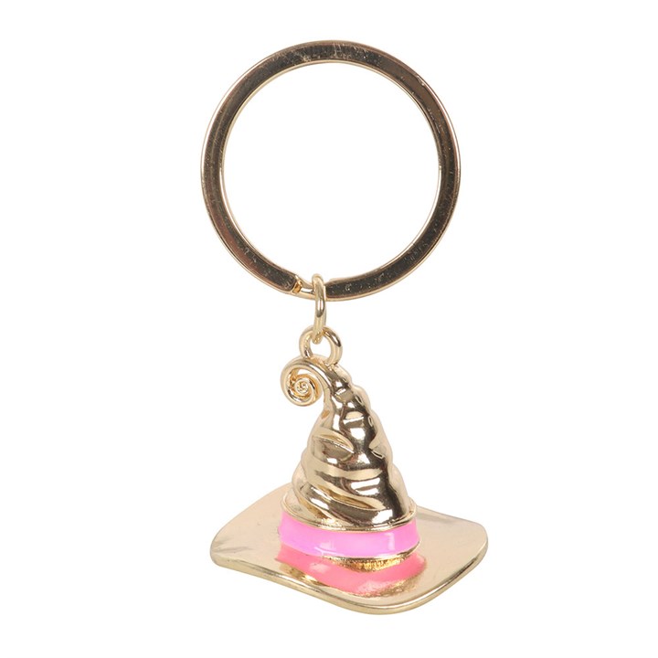 Good Witch Alloy Witch Hat Keyring N/A