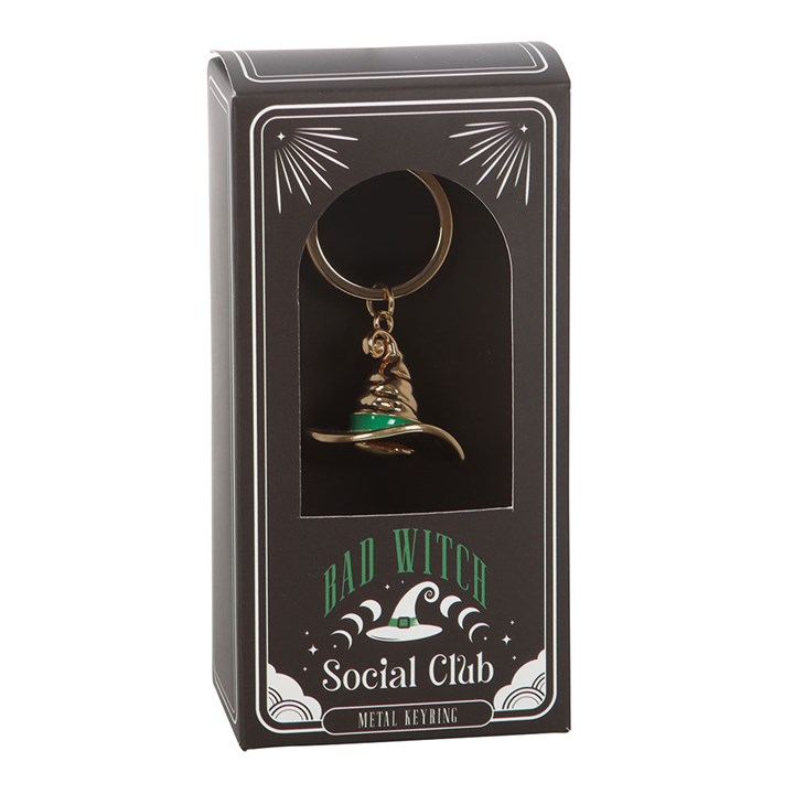 Bad Witch Alloy Witch Hat Keyring N/A
