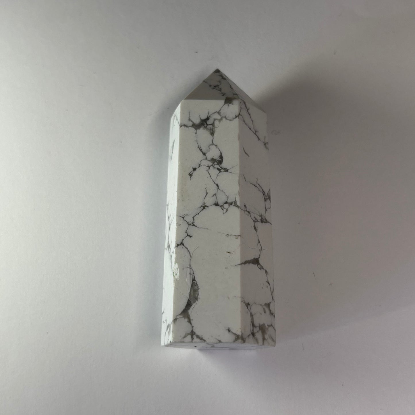 Howlite, Crystal, Healing Crystal, Frontal