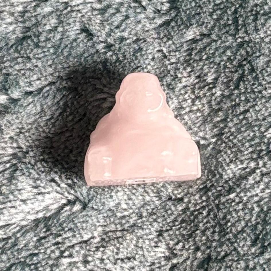 White jade buddha Crystal - Witch, Pagan, Witchcraft, Spiritual