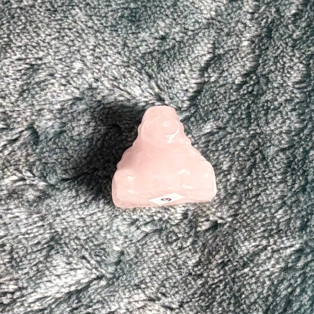 White jade buddha Crystal - Witch, Pagan, Witchcraft, Spiritual