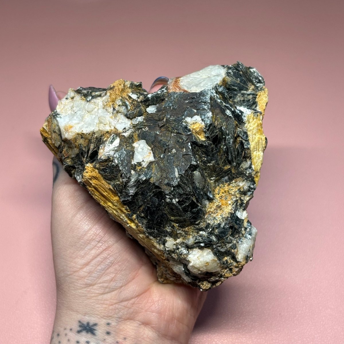 Black Mica Raw Crystal - Witch, Pagan, Witchcraft, Spiritual