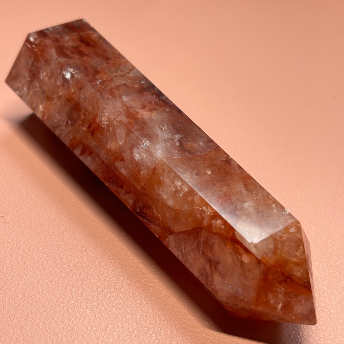 Fire Quartz Tower Crystal - Witch, Pagan, Witchcraft, Spiritual