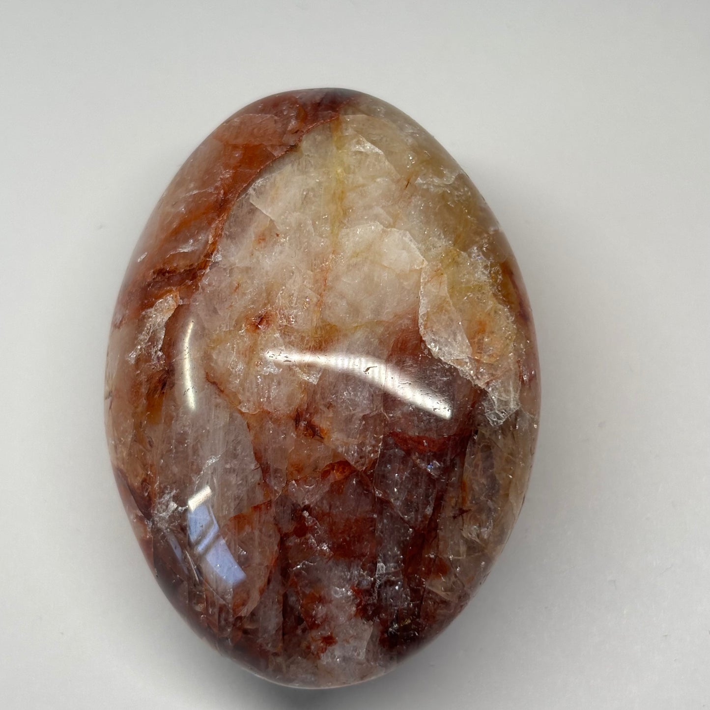 Fire Quart, Worry Stone, Healing Crystal, Frontal