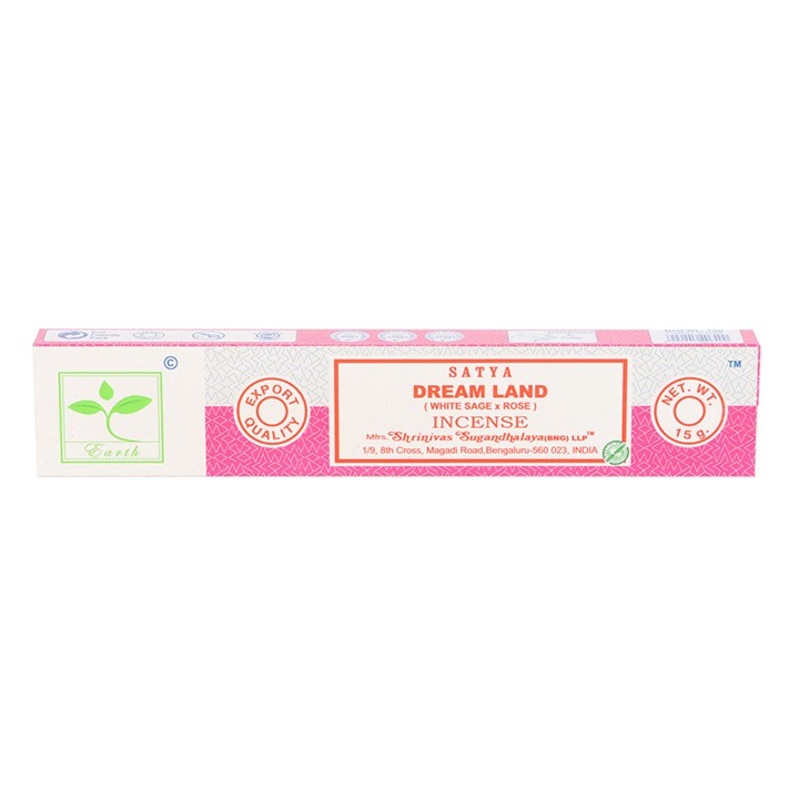 6 Packs of Dream Land Earth Incense by Satya N/A